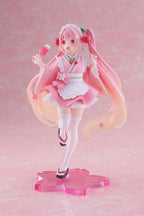 Hatsune Miku PVC Figur - Newly Written Sakura Miku Japanese Cafe Ver. Reissue 18 cm Taito Prize