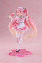 Hatsune Miku PVC Figur - Newly Written Sakura Miku Japanese Cafe Ver. Reissue 18 cm Taito Prize