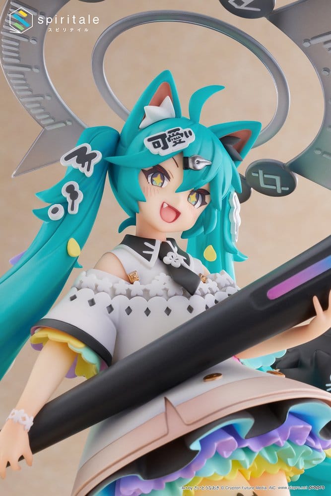 Hatsune Miku x Naoki Saito PVC-Figur 1/7 My Figure Making! The Painter Ver. 34 cm