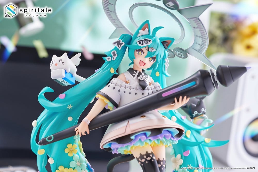 Hatsune Miku x Naoki Saito PVC-Figur 1/7 My Figure Making! The Painter Ver. 34 cm