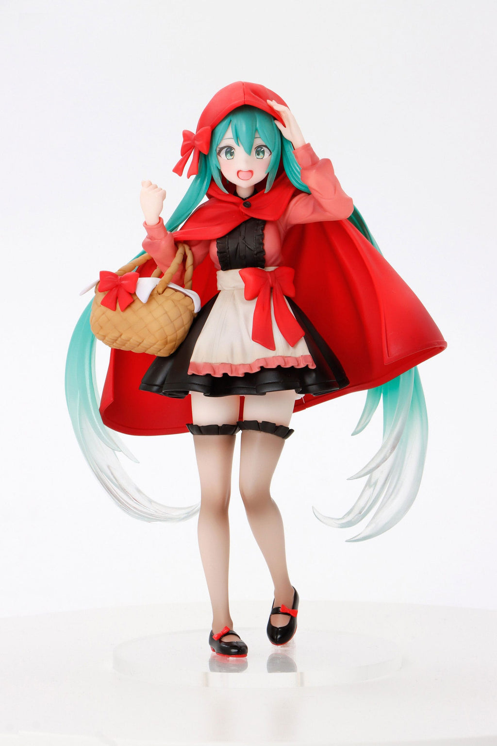 Hatsune Miku Wonderland PVC-statyn Lilla Röda Kappan 18 cm Taito Prize