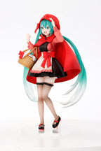 Hatsune Miku Wonderland PVC-statyn Lilla Röda Kappan 18 cm Taito Prize