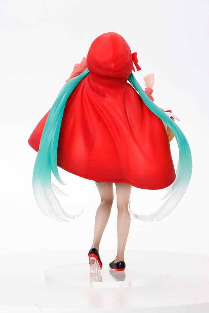 Hatsune Miku Wonderland PVC-statyn Lilla Röda Kappan 18 cm Taito Prize