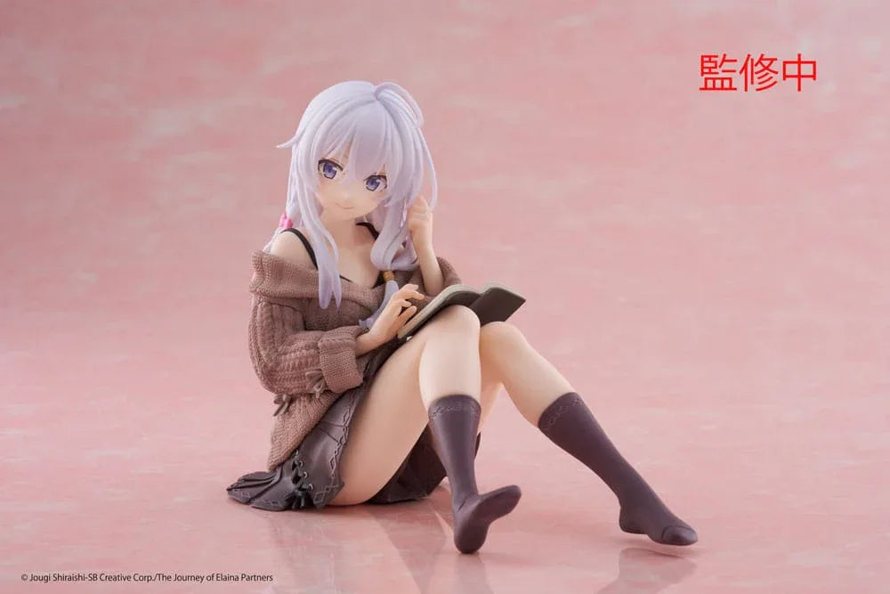 Wandering Witch: Elaina PVC Staty 13 cm - Söt Figurin Taito Prize