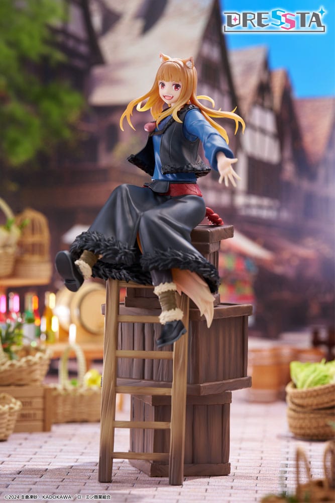 Spice and Wolf: Merchant Meets The Wise Wolf Dressta PVC Figur Holo 24 cm Taito Prize