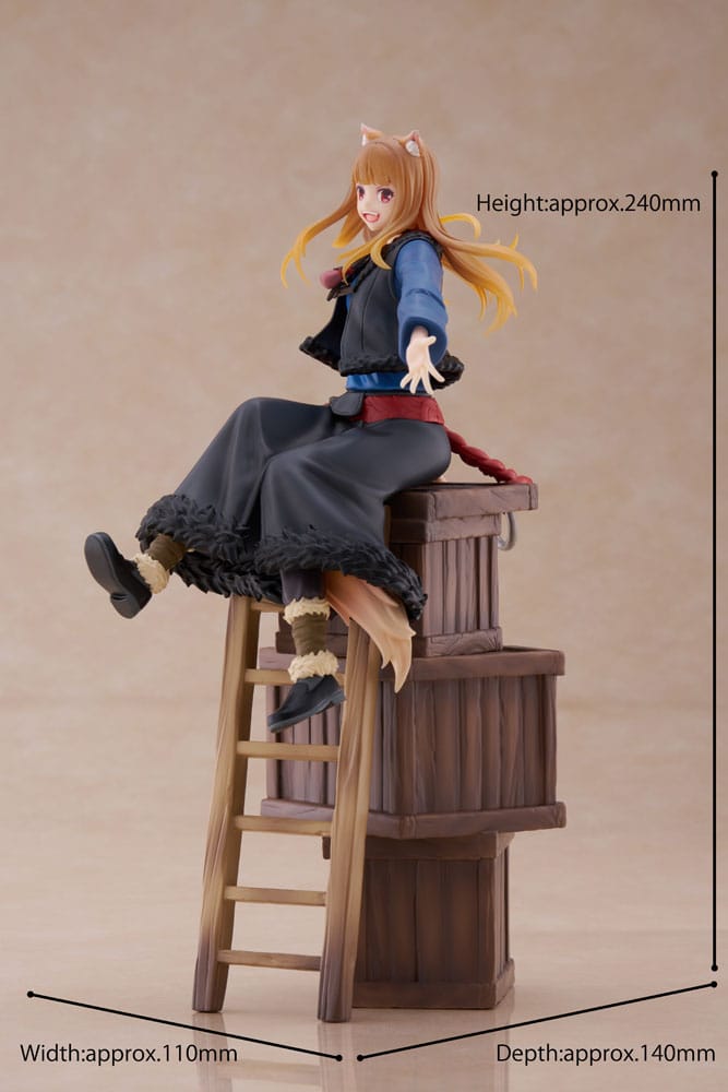 Spice and Wolf: Merchant Meets The Wise Wolf Dressta PVC Figur Holo 24 cm Taito Prize