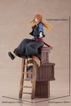 Spice and Wolf: Merchant Meets The Wise Wolf Dressta PVC Figur Holo 24 cm Taito Prize