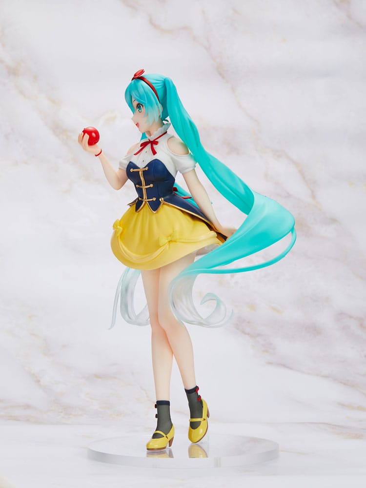 Hatsune Miku PVC Figur - Hatsune Miku Wonderland Snow White 18 cm Taito Prize