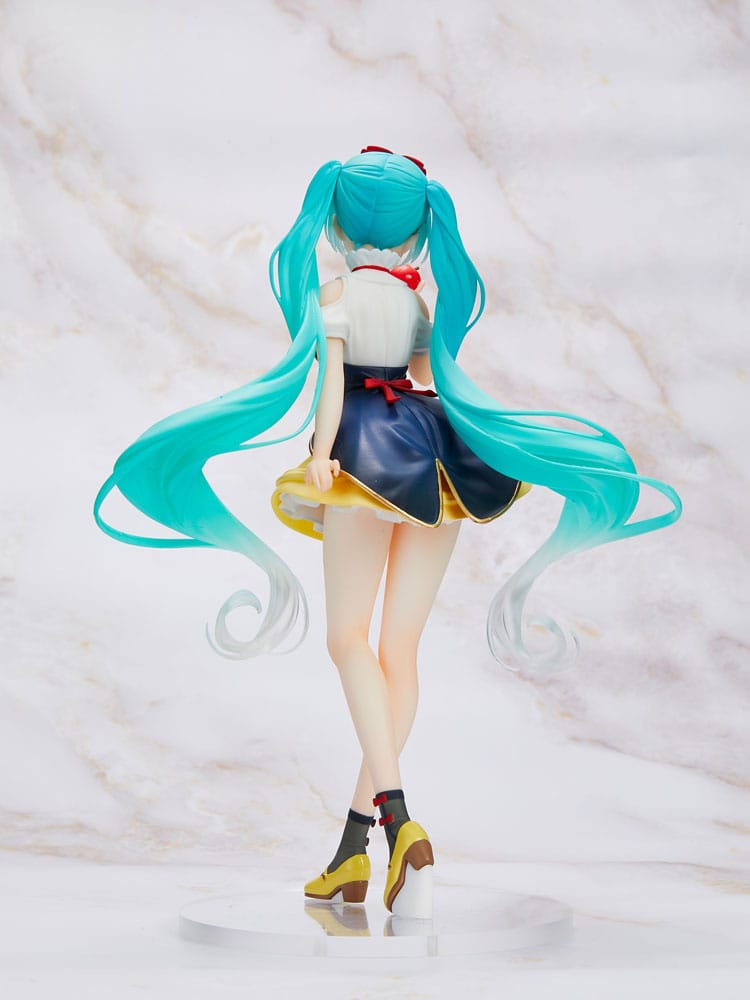 Hatsune Miku PVC Figur - Hatsune Miku Wonderland Snow White 18 cm Taito Prize