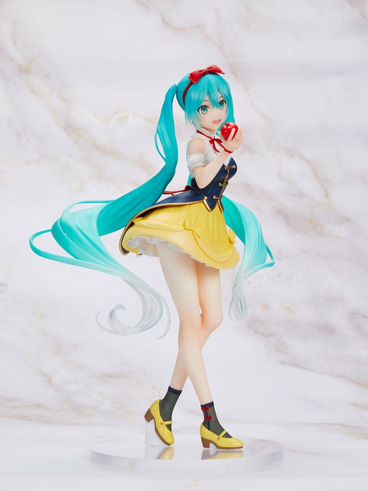 Hatsune Miku PVC Figur - Hatsune Miku Wonderland Snow White 18 cm Taito Prize