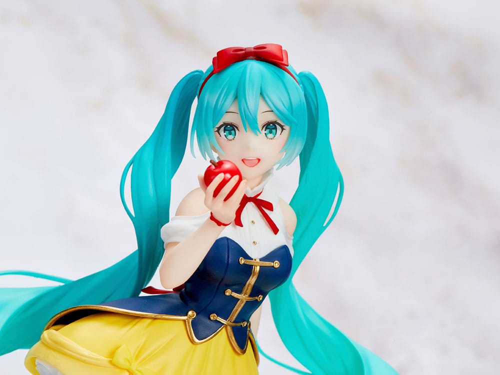 Hatsune Miku PVC Figur - Hatsune Miku Wonderland Snow White 18 cm Taito Prize