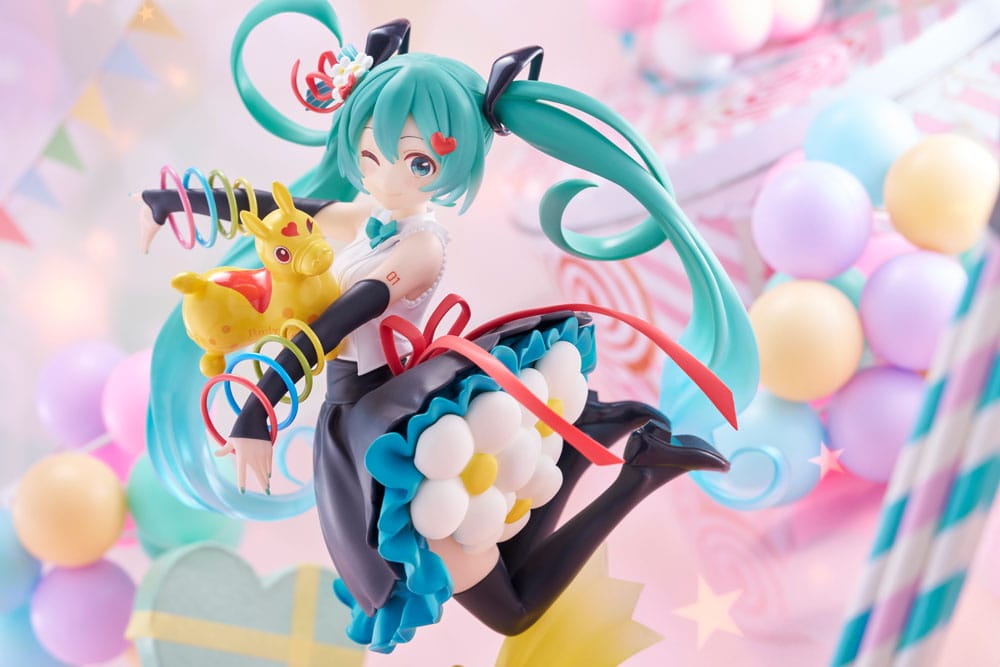 Hatsune Miku x Rody AMP+ PVC Figur Figur Thank You Ver. Reissue 20 cm Taito Prize