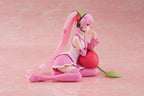 Hatsune Miku PVC Figur - Söt Figur Sakura Miku Cherry Cushion Ver. 13 cm Taito Prize