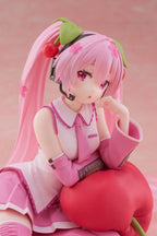 Hatsune Miku PVC Figur - Söt Figur Sakura Miku Cherry Cushion Ver. 13 cm Taito Prize