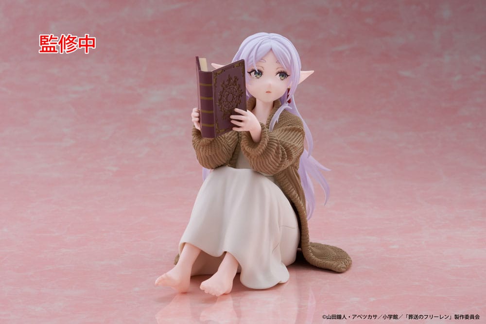 Frieren: Beyond Journey's End PVC Figur - Desktop Cute Figure Frieren Roomwear Ver. 13 cm Taito Prize