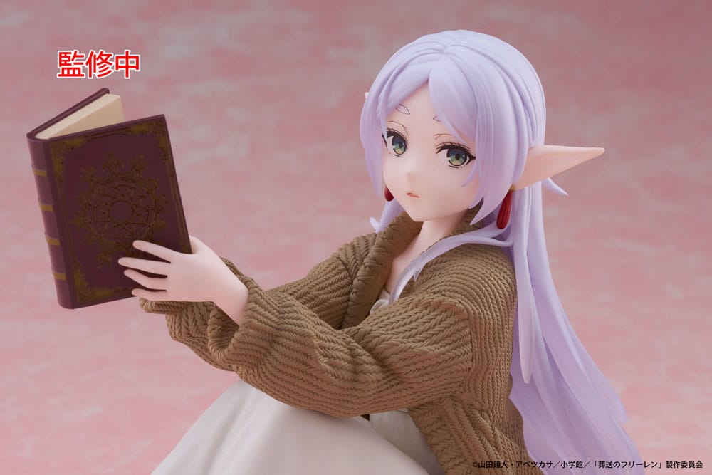 Frieren: Beyond Journey's End PVC Figur - Desktop Cute Figure Frieren Roomwear Ver. 13 cm Taito Prize