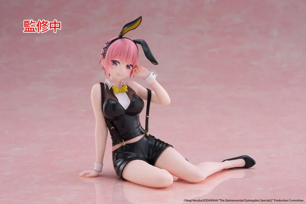 The Quintessential Quintuplets 3 PVC-statyn Ichika Nakano Bunny Ver. 13 cm Taito Prize