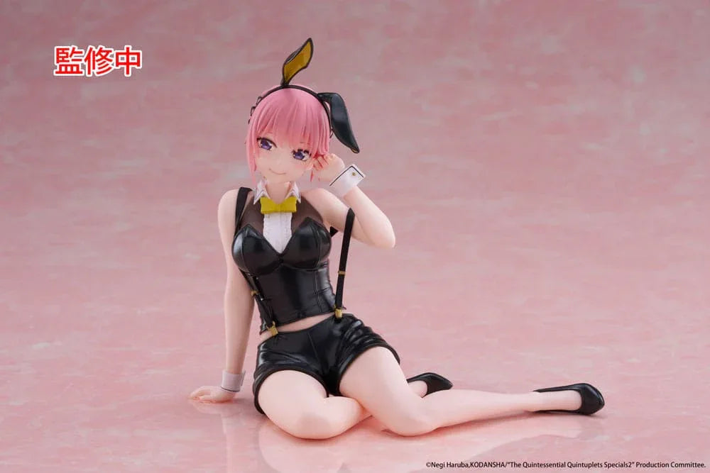 The Quintessential Quintuplets 3 PVC-statyn Ichika Nakano Bunny Ver. 13 cm Taito Prize
