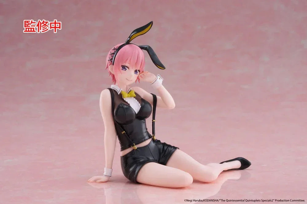 The Quintessential Quintuplets 3 PVC-statyn Ichika Nakano Bunny Ver. 13 cm Taito Prize