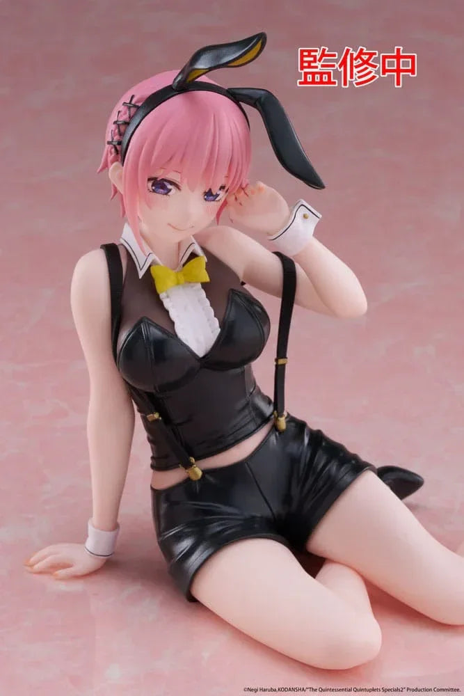 The Quintessential Quintuplets 3 PVC-statyn Ichika Nakano Bunny Ver. 13 cm Taito Prize