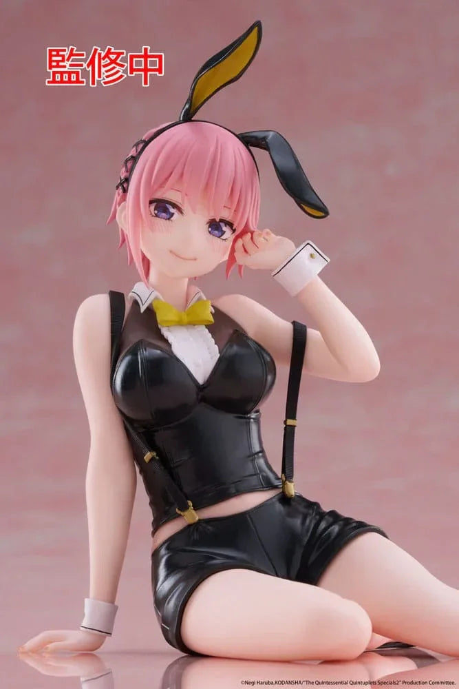 The Quintessential Quintuplets 3 PVC-statyn Ichika Nakano Bunny Ver. 13 cm Taito Prize