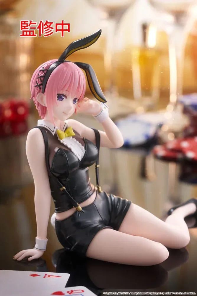 The Quintessential Quintuplets 3 PVC-statyn Ichika Nakano Bunny Ver. 13 cm Taito Prize