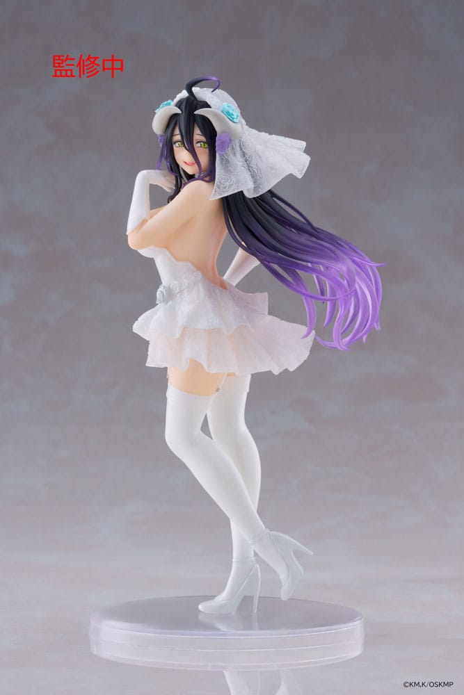 Overlord Coreful PVC Figur Albedo Wedding Ver. 18 cm Taito Prize