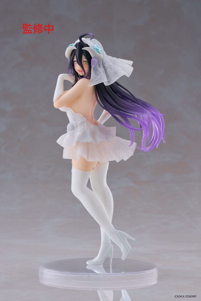 Overlord Coreful PVC Figur Albedo Wedding Ver. 18 cm Taito Prize