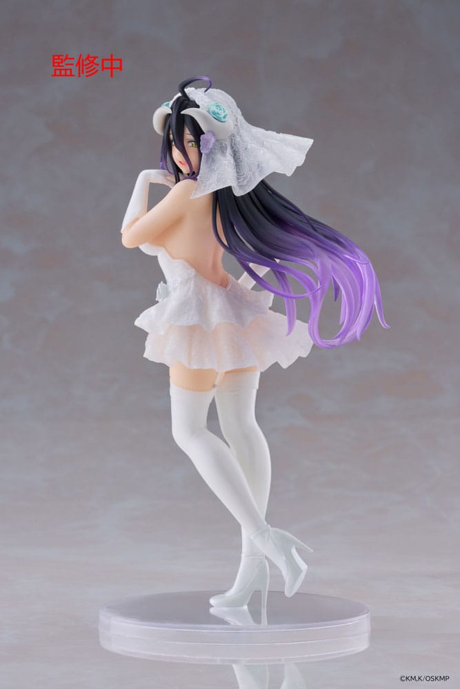 Overlord Coreful PVC Figur Albedo Wedding Ver. 18 cm Taito Prize