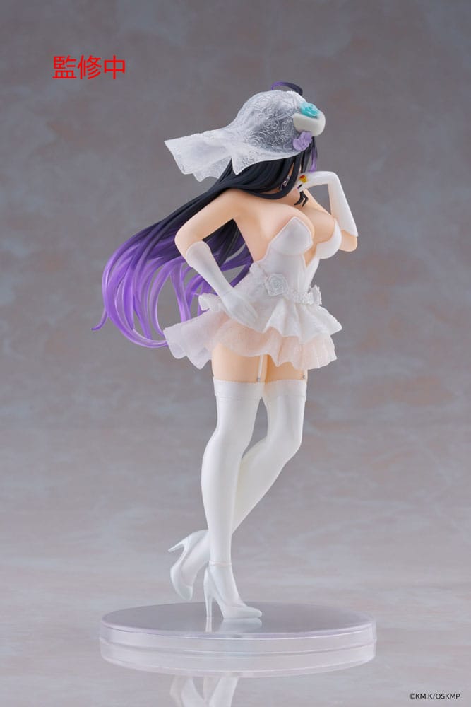 Overlord Coreful PVC Figur Albedo Wedding Ver. 18 cm Taito Prize
