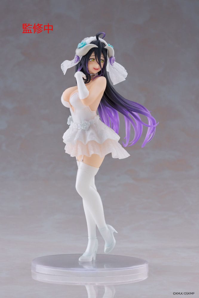 Overlord Coreful PVC Figur Albedo Wedding Ver. 18 cm Taito Prize