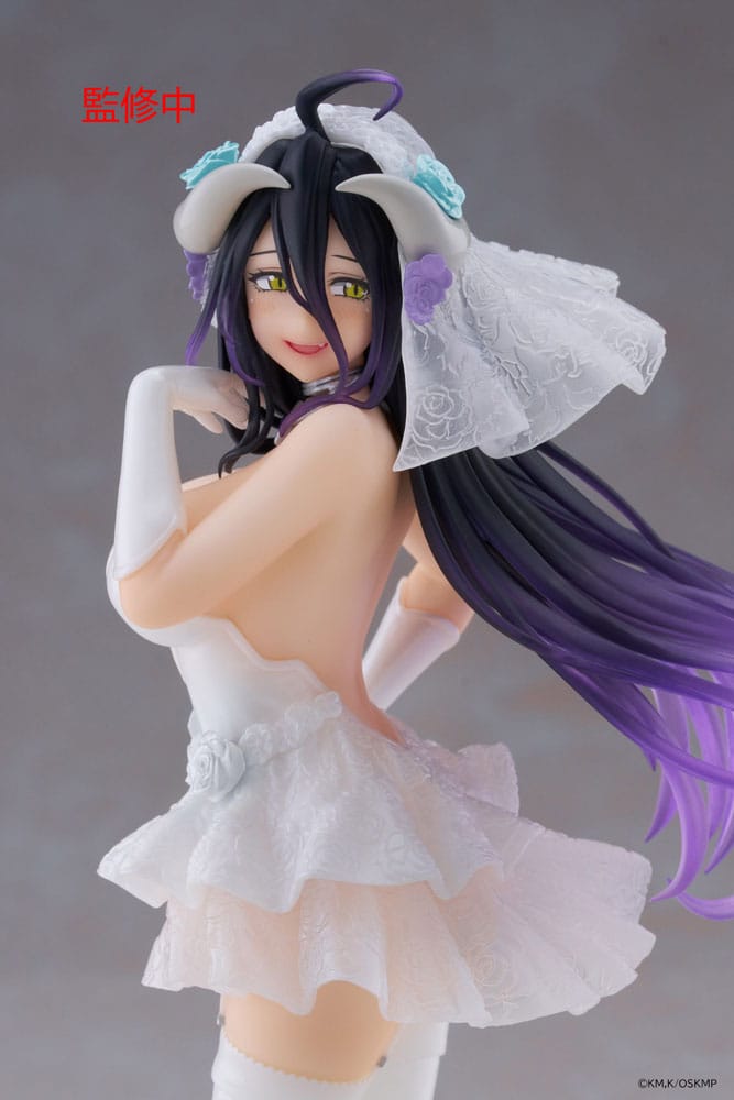Overlord Coreful PVC Figur Albedo Wedding Ver. 18 cm Taito Prize