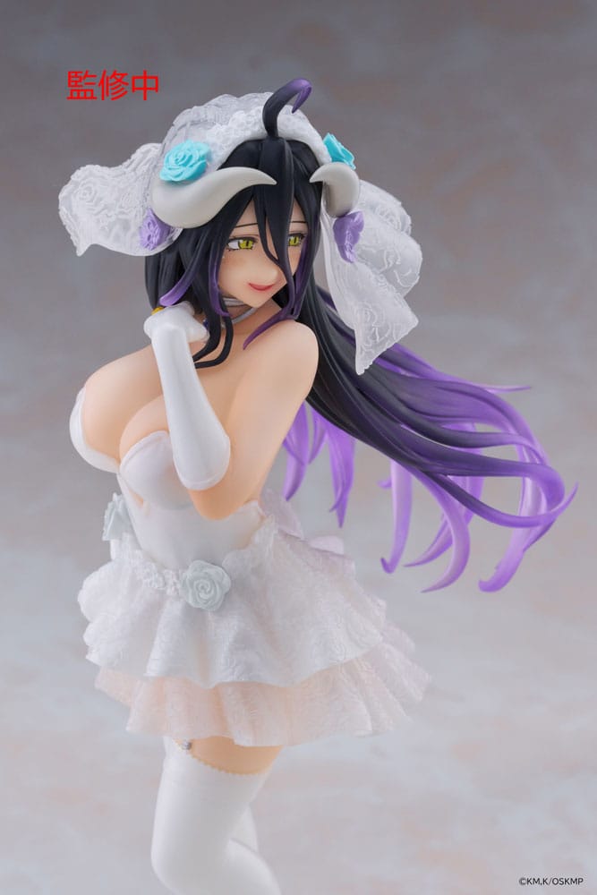 Overlord Coreful PVC Figur Albedo Wedding Ver. 18 cm Taito Prize