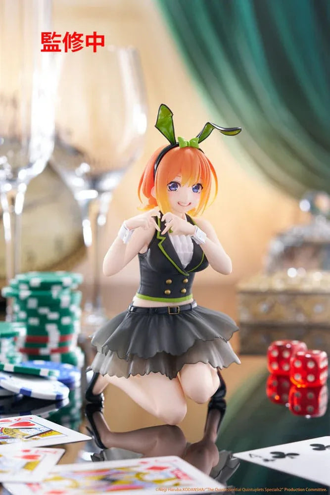 The Quintessential Quintuplets 3 PVC Figur Yotsuba Nakano (Bunny Ver.) Taito Prize