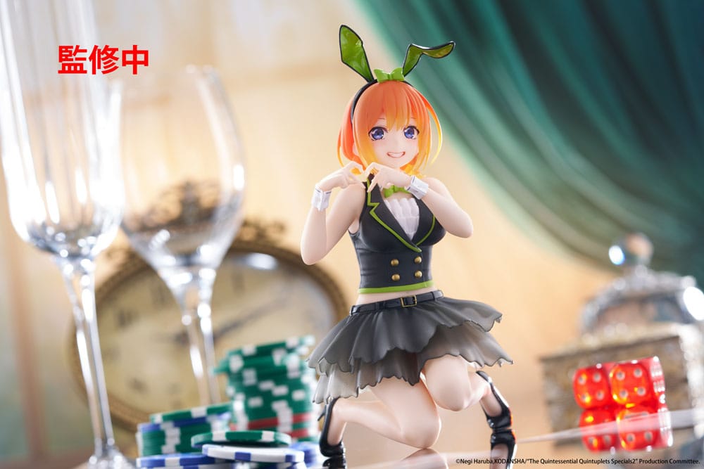 The Quintessential Quintuplets 3 PVC Figur Yotsuba Nakano (Bunny Ver.) Taito Prize