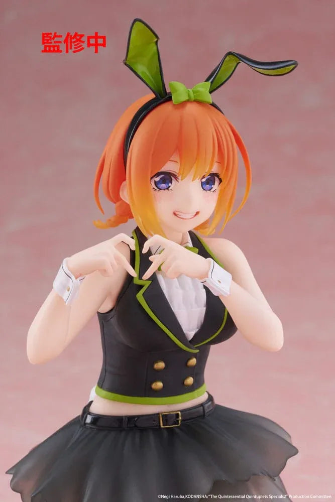 The Quintessential Quintuplets 3 PVC Figur Yotsuba Nakano (Bunny Ver.) Taito Prize