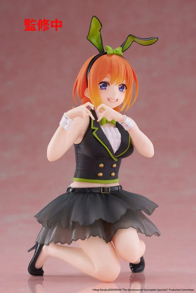 The Quintessential Quintuplets 3 PVC Figur Yotsuba Nakano (Bunny Ver.) Taito Prize