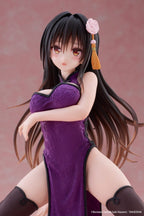To Love Ru Darkness Desktop Cute PVC Figur Yui Kotegawa (Kinesisk Klänning Version) 13 cm Taito Prize