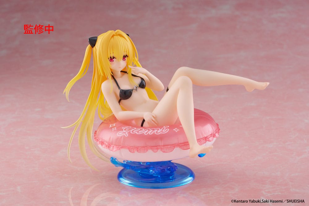 To Love-Ru Darkness Aqua Float Girls PVC Figur Golden Darkness 10 cm Taito Prize