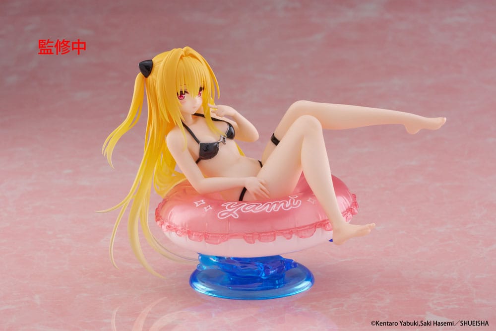 To Love-Ru Darkness Aqua Float Girls PVC Figur Golden Darkness 10 cm Taito Prize