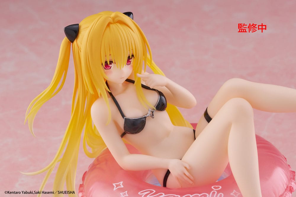 To Love-Ru Darkness Aqua Float Girls PVC Figur Golden Darkness 10 cm Taito Prize