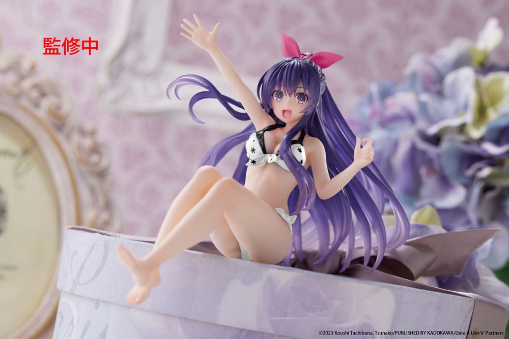 Date A Live V Aqua Float Girls PVC Figur Tohka Yatogami Renewal 10 cm Taito Prize