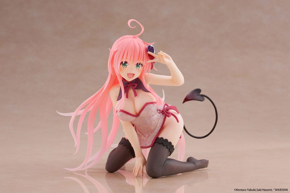 To Love-Ru Darkness PVC Figur Desktop Cute Figure Lala i Kinesisk Klänning Ver. 13 cm Taito Prize