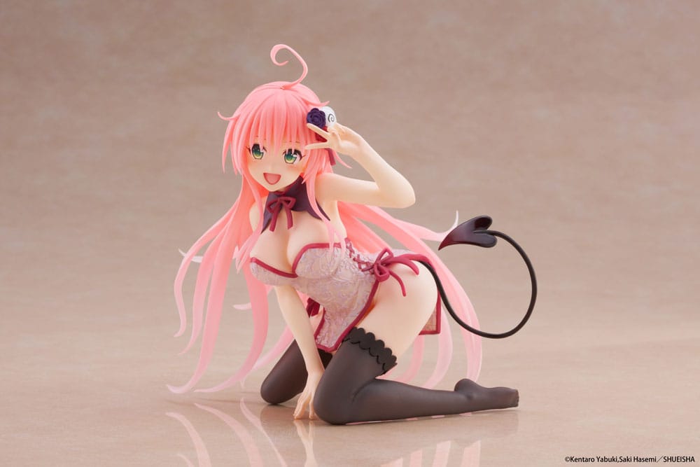 To Love-Ru Darkness PVC Figur Desktop Cute Figure Lala i Kinesisk Klänning Ver. 13 cm Taito Prize