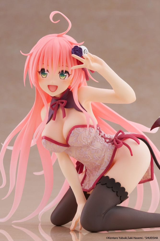 To Love-Ru Darkness PVC Figur Desktop Cute Figure Lala i Kinesisk Klänning Ver. 13 cm Taito Prize