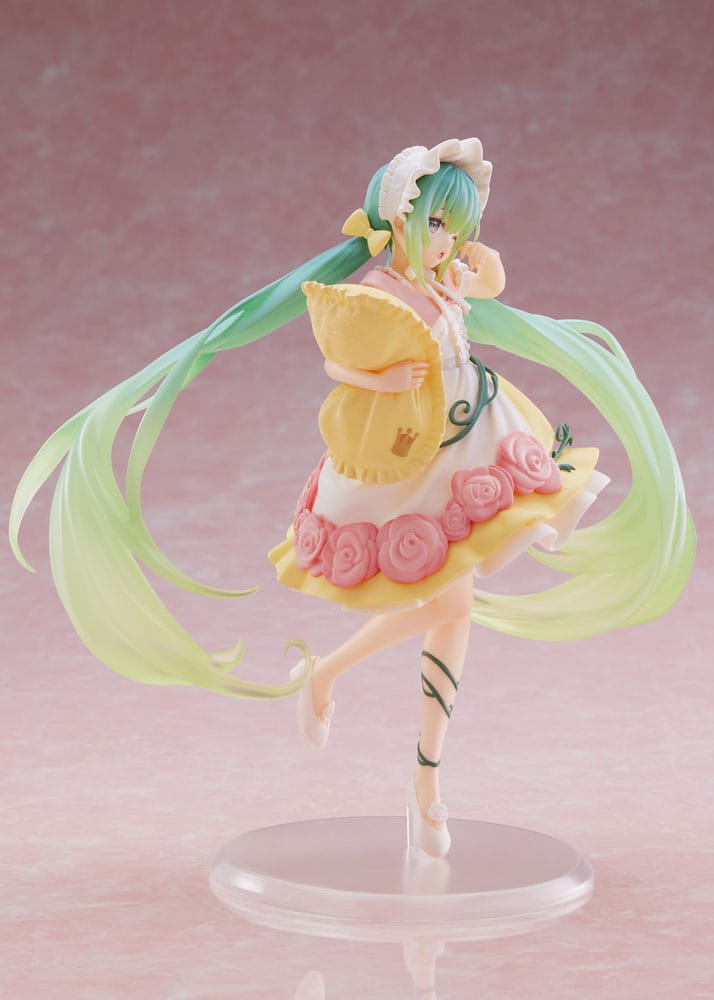 Hatsune Miku PVC Figur - Hatsune Miku Wonderland Sleeping Beauty Reissue 18 cm Taito Prize