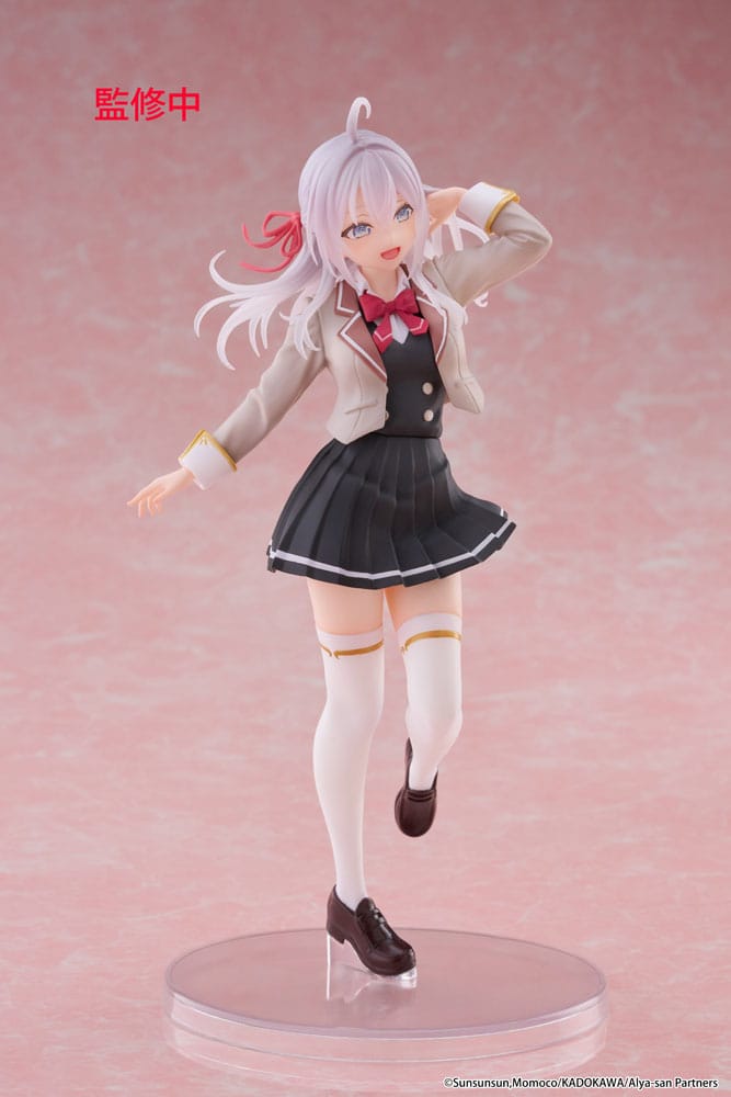 Alya Ibland Döljer Sina Känslor i Rysk Coreful PVC Figur - Alya Skoluniform Ver. 18 cm Taito Prize