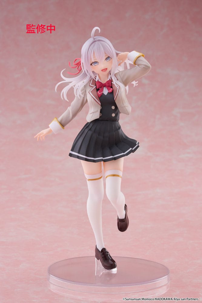Alya Ibland Döljer Sina Känslor i Rysk Coreful PVC Figur - Alya Skoluniform Ver. 18 cm Taito Prize