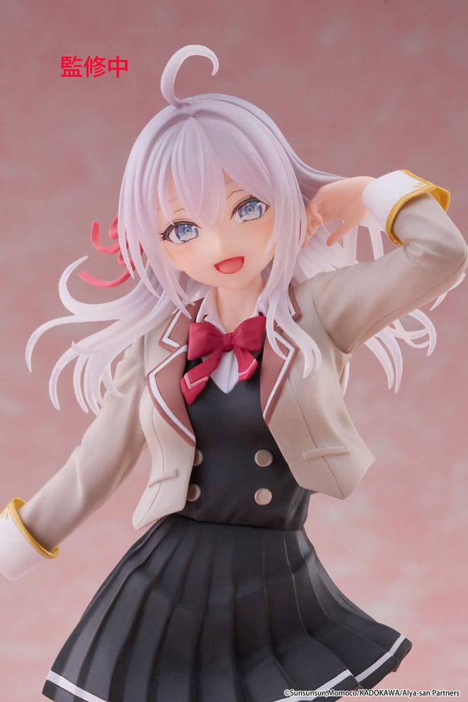 Alya Ibland Döljer Sina Känslor i Rysk Coreful PVC Figur - Alya Skoluniform Ver. 18 cm Taito Prize