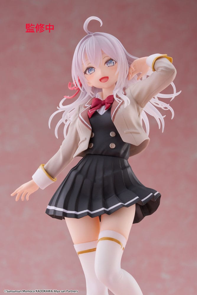 Alya Ibland Döljer Sina Känslor i Rysk Coreful PVC Figur - Alya Skoluniform Ver. 18 cm Taito Prize